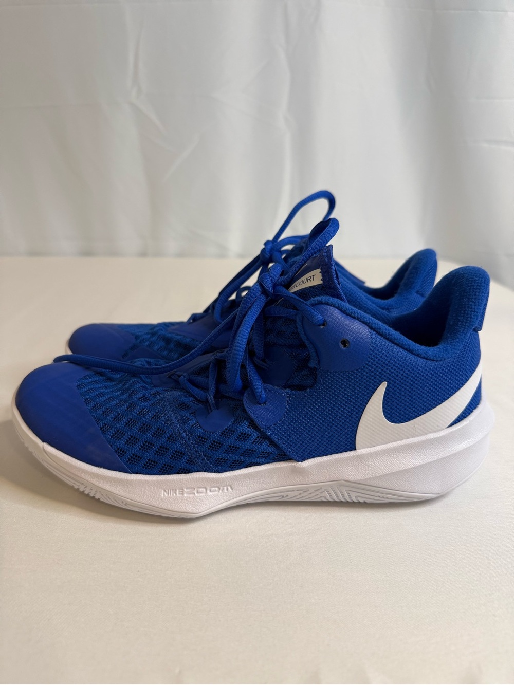 Nike Hypercourt Zoom Royal Blue Sneaker 5.5/7W Hyperspeed